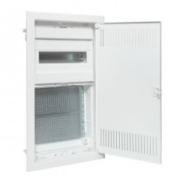 Щит комбинированный встраив. Nova 1 DIN-рейка + 2 монтаж. платы 3 габарит IP41 с метал. перфорированной дверью EKF nv-cb-pmd-1+2