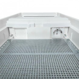 Щит комбинированный встраив. Nova 2 DIN-рейки + 3 монтаж. платы 5 габарит IP41 с метал. перфорированной дверью EKF nv-cb-pmd-2+3