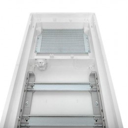 Щит комбинированный встраив. Nova 3 DIN-рейки + 1 монтаж. плата 5 габарит IP41 с метал. перфорированной дверью EKF Proxima nv-cb-pmd-3+1