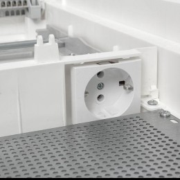 Основание комбинированного щита Nova 2 DIN-рейки + 2 монтаж. платы 4 габарит IP41 PROxima EKF nv-cbase-2+2