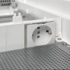 Основание комбинированного щита Nova 3 DIN-рейки + 1 монтаж. плата 5 габарит IP41 PROxima EKF nv-cbase-3+1
