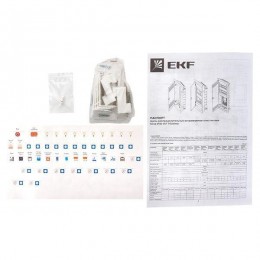 Основание комбинированного щита Nova 3 DIN-рейки + 1 монтаж. плата 5 габарит IP41 PROxima EKF nv-cbase-3+1