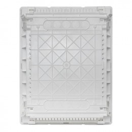 Основание слаботочного щита Nova монтаж. плата 2 габарит IP41 PROxima EKF nv-mbase-2