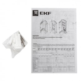 Основание слаботочного щита Nova монтаж. плата 2 габарит IP41 PROxima EKF nv-mbase-2