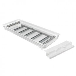 Основание силового щита Nova с DIN-рейками 60мод. IP41 PROxima EKF nv-pbase-60