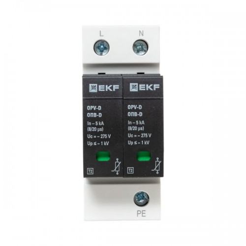 Ограничитель перенапряжения имп. ОПВ-D2 EKF opv-d2
