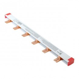 Шина соединительная типа PIN для 2-п нагр. 63А 12 мод. EKF pin-02-63-12