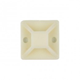 Площадка самоклеящаяся 20х20мм бел. (уп.100шт) EKF plc-20x20