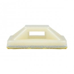 Площадка самоклеящаяся 30х30мм бел. (уп.100шт) EKF plc-30x30