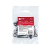 Дюбель-хомут d6х14мм для плоского кабеля черный (уп.10шт) PROxima EKF plc-cd-6x14b-r