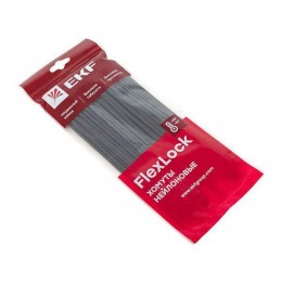 Хомут P6.6 3.6х200 FlexLock стандартный черн. (уп.100шт) PROxima EKF plc-fl-ctsb-3.6x200