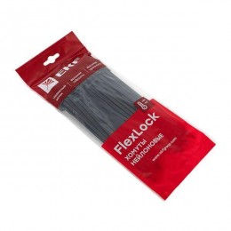 Хомут P6.6 4.6х180 FlexLock стандартный черн. (уп.100шт) PROxima EKF plc-fl-ctsb-4.6x180