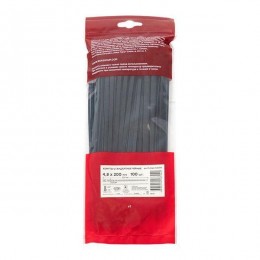 Хомут P6.6 4.8х200 FlexLock стандартный черн. (уп.100шт) PROxima EKF plc-fl-ctsb-4.8x200