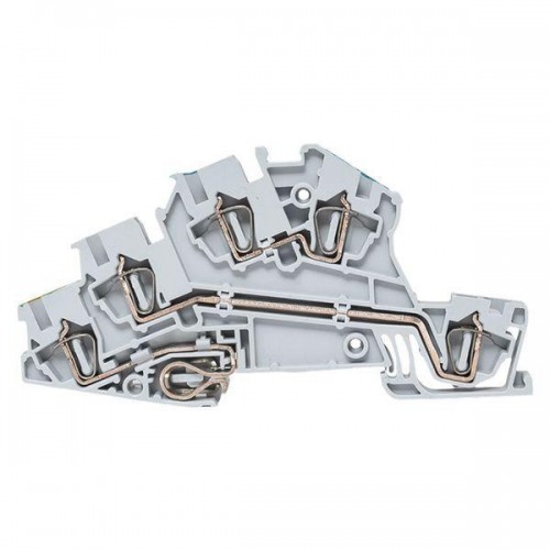 Колодка клеммная ST-2.5-NLPE 30A пружинная EKF plc-jxb-st-2.5-nlpe