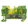 Колодка клеммная ST-2.5 земля пружинная EKF plc-jxb-st-2.5-pen