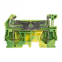 Колодка клеммная ST-4 земля пружинная EKF plc-jxb-st-4-pen