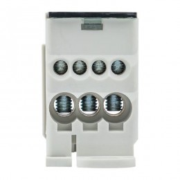 Блок распределительный КРОСС крепеж на панель и DIN КБР-80А EKF plc-kbr80