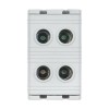 Клемма силовая вводная двойн. КСВ 16-50кв.мм сер. EKF plc-kvs2-16-50-grey