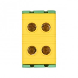 Клемма силовая вводная двойн. КСВ 16-50кв.мм желт./зел. EKF plc-kvs2-16-50-y-green