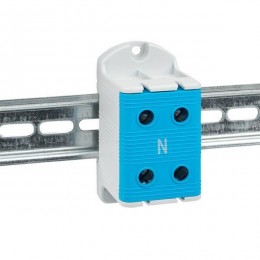 Клемма силовая вводная двойн. КСВ 16-95кв.мм син. EKF plc-kvs2-16-95-blue