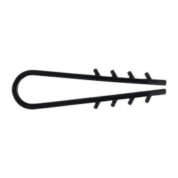 Дюбель-хомут d5-10мм для круглого кабеля черн. (уп.50шт) PROxima EKF plc-ncs50-5x10b