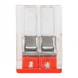 Клемма строительно-монтажная СМК 2273-242 2-проводная 0.5-2.5кв.мм с пастой (уп.100шт) PROxima EKF plc-smk-2273-242