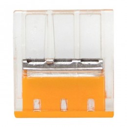 Клемма строительно-монтажная СМК 2273-243 3-проводная 0.5-2.5кв.мм с пастой (уп.100шт) PROxima EKF plc-smk-2273-243