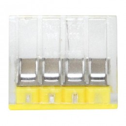 Клемма строительно-монтажная СМК 2273-244 4-проводная 0.5-2.5кв.мм с пастой (уп.100шт) PROxima EKF plc-smk-2273-244