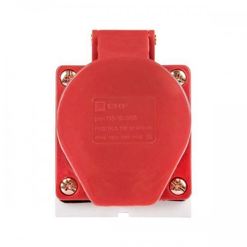 Розетка наружн. уст. 115 16А 3P+PE+N 380В IP44 PROxima EKF ps-115-16-380