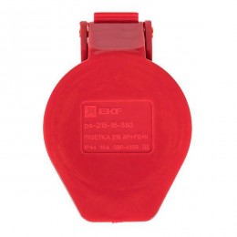 Розетка кабельная 16А 380В 3P+РЕ+N IP44 (215) EKF ps-215-16-380