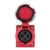 Розетка стационарная внутренняя угловая 4242 3Р+РЕ 32А 380В IP67 PROxima EKF ps-4242-32-380