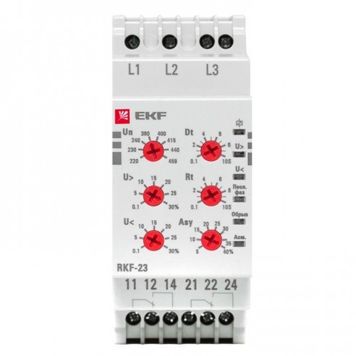 Реле контроля фаз RKF-23 EKF rkf-23