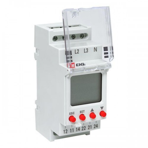 Реле контроля фаз с LCD дисплеем RKF-2S (с нейтралью) EKF rkf-2s