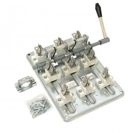 Разъединитель-предохранитель РПБ-1 100А правый привод без ППН Basic EKF rpb-r-100