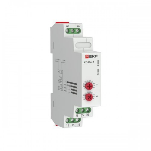Реле времени RT-SBA-2 (задержка времени включ.) PROxima EKF rt-sba-2