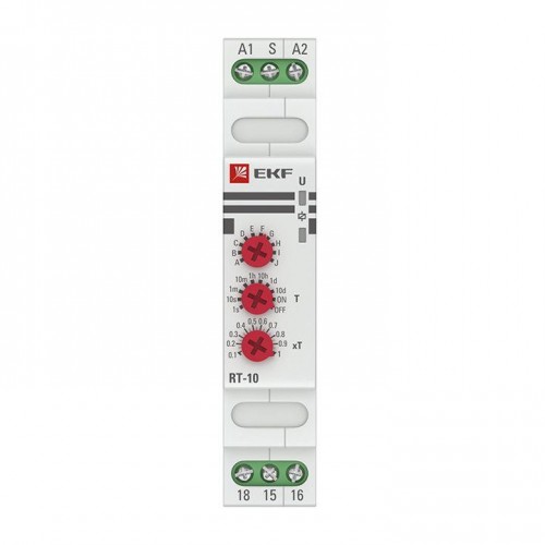 Реле времени RT-10 12-240В 10 устанавл. функц. PROxima EKF rt-10-12-240