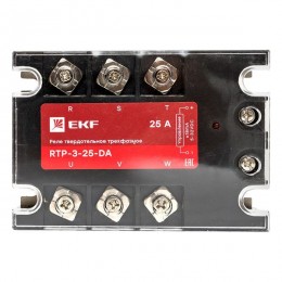 Реле твердотельное трехфазное RTP-25-DA PROxima EKF rtp-3-25-da