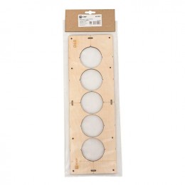 Шаблон для подрозетников c 5 отв. d68мм Expert EKF sh-d68-5