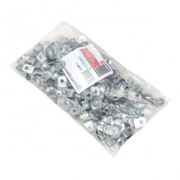 Скоба крепежная двухлапковая d12-13мм метал. EKF sm-2-12-13