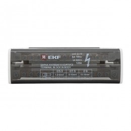 Шина нулевая в корпусе 2х15 EKF sn0-2x15