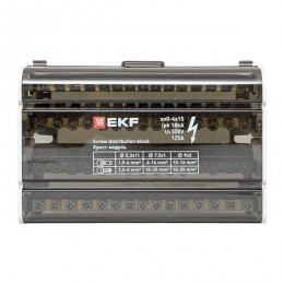 Шина нулевая в корпусе 4х15 EKF sn0-4x15