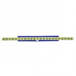 Шина нулевая N 6х9 20 отвер. латунь син. изолятор на DIN-рейку PROxima EKF sn0-63-20-d