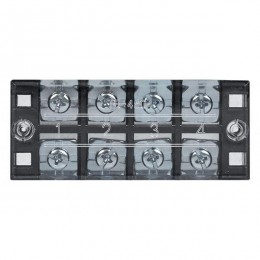 Терминал клеммный TB-4504 до 4.5кв.мм 45А 4 клеммные пары EKF tb-4504