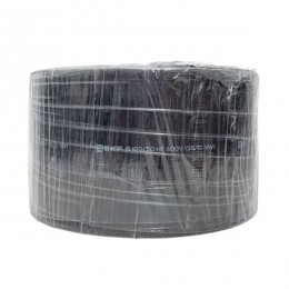 Трубка термоусадочная ТУТ нг 100/50 черн. PROxima (уп.25м) EKF tut-100-b