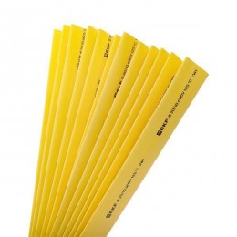 Трубка термоусадочная ТУТ нг 20/10 желт. 1м (уп.50м) PROxima EKF tut-20-y-1m