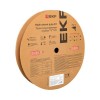 Трубка термоусадочная ТУТ нг 30/15 красн. (уп.50м) EKF tut-30-r