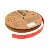 Трубка термоусадочная ТУТ нг 30/15 красн. (уп.50м) EKF tut-30-r