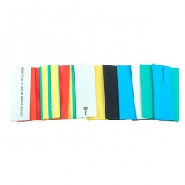 Набор трубок термоусадочных ТУТ нг тонкостен. 30/15 (7 цветов по 3шт 100мм) EKF tut-n-30