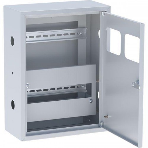 Щит ЯУР на 2 счетчика с двумя DIN-рейками (400х300х150) Basic EKF uerm-din-400-2