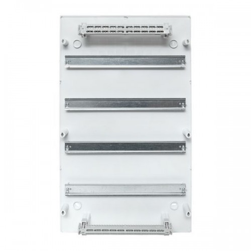 Щит распределительный навесной Unix 4х18мод. IP41 бел. дверь PROxima EKF ux-4x18-nw